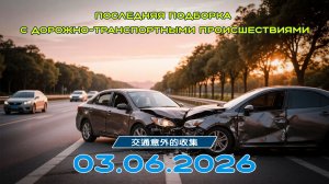 Последняя подборка ДТП 03.06.2026