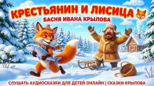 Басня Крестьянин и ЛисицаИван Крылов