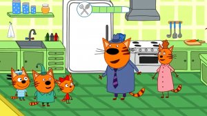 Три кота, игры для детей.
