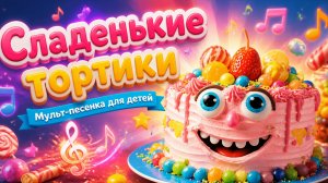 Сладенькие тортики Мульт-песенка для детей