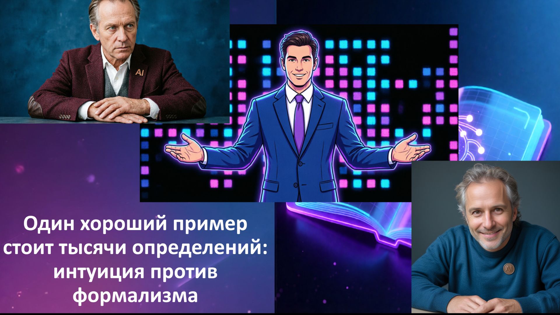 Интуиция против аксиом: спор двух математиков (оба - ИИ)