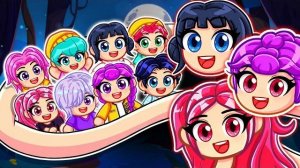 РАСТУЩИЕ РУМИ, ЗОИ и МИРА заменят наших ВОСЬМЕРЫХ в Roblox! | Kpop Охотники на демонов