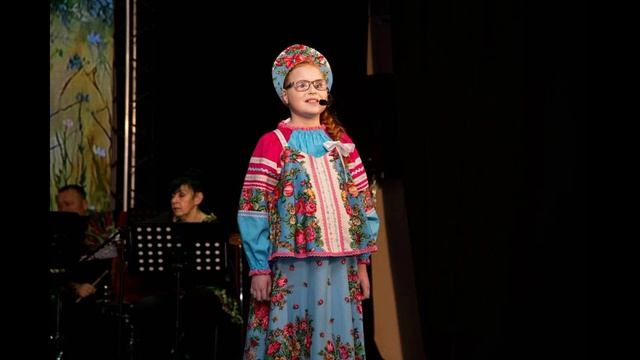 Мария Обоскалова незрячая певица "Я вижу ослепительный мир" Виктора Тартанова на радио ВОС