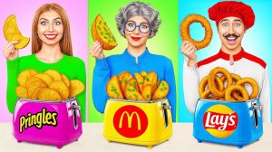 Кулинарный Челлендж# Я против Бабушки # Кухонные Гаджеты и Лайфхаки для Родителей от Friendly DO