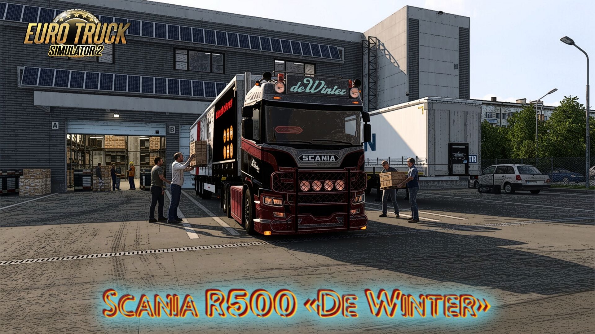 Euro Truck Simulator 2. В Сочи на Scania R500 «De Winter» смотреть онлайн