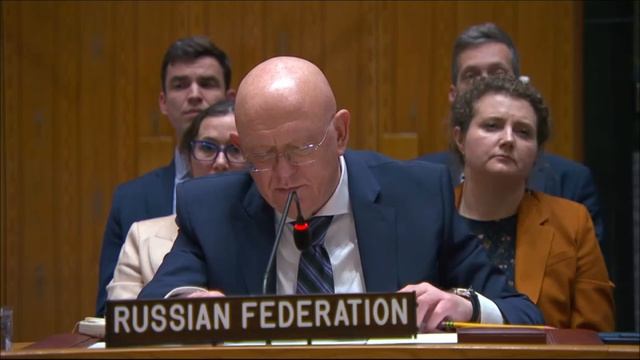 Постоянный представитель В.А.Небензя на заседании СБ ООН по ситуации в Ливане, Нью-Йорк, 1 июня 2026