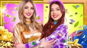 БЕДНАЯ ДЕВУШКА СТАЛА ГИГА БОГАТОЙ! 👑 В Париже у нас УКРАЛИ ВСЕ ДЕНЬГИ и тут началось... 💼🚨
