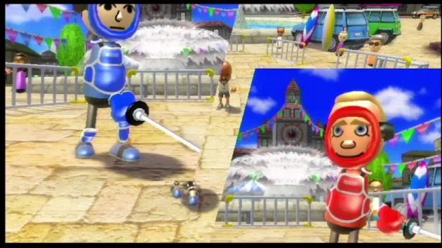 Wii Sports Resort Фехтование Скоростная Нарезка Все Штампы