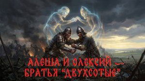 АЛЕША И ОЛЕКСИЙ — БРАТЬЯ “ДВУХСОТЫЕ”