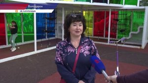 Благоустройство общественной зоны у Дворца культуры «Юбилейный» в Володарске почти завершено