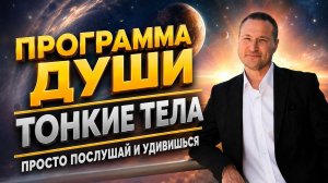 Если у души программы? Тонкие восприятия эфирных тел.