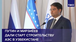 Путин и Мирзиёев дали старт строительству АЭС в Узбекистане