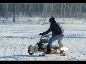 Турбореактивная унимото. Часть 1. Turbojet unimoto. Part 1.