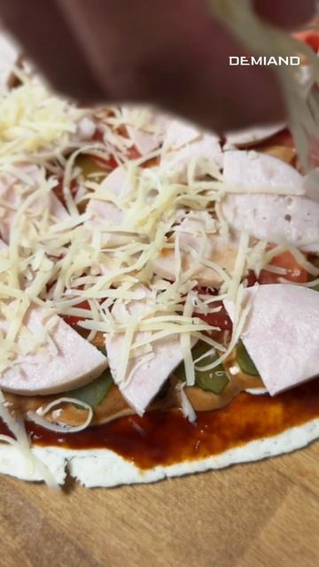 Белковая пицца за 5 минут 🍕🔥