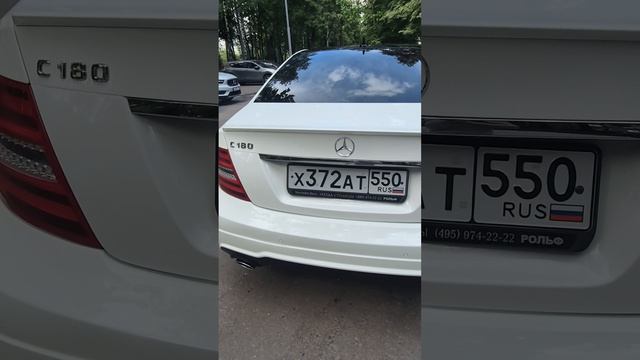 Mercedes w204 C180 рестайлинг смотреть онлайн