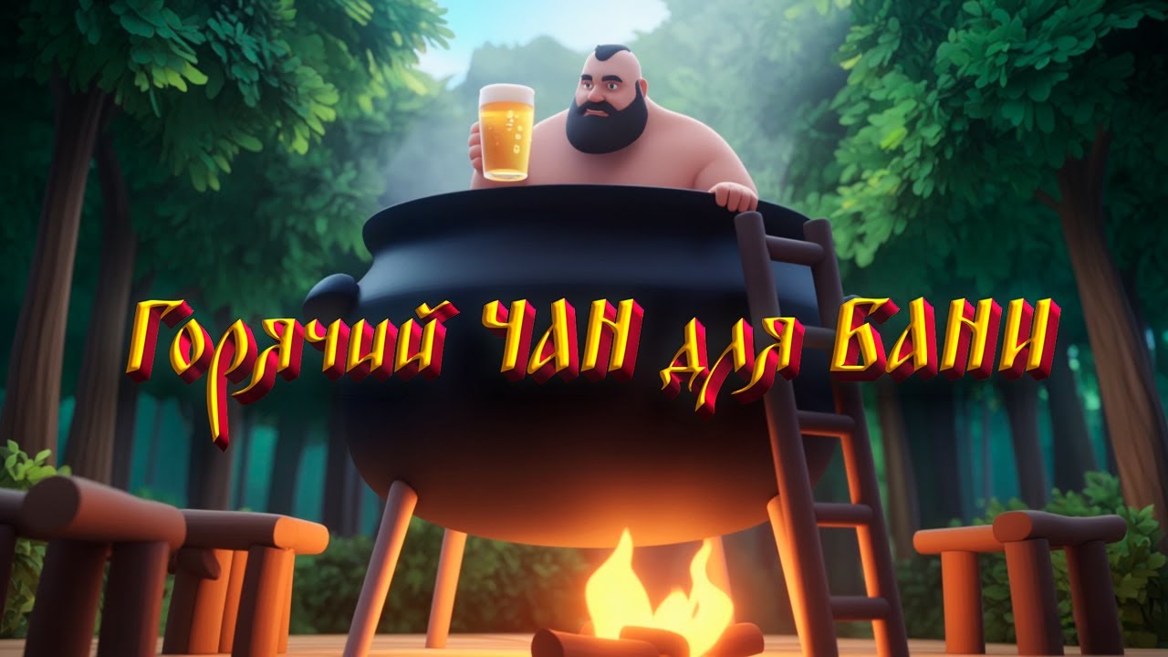 Горячий чан для бани! Особенности и польза! смотреть онлайн