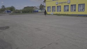 Второй день в пути. Заехали в Новолокти, взяли копченое сало.