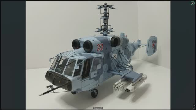 "Ка-29"- бумажная модель, СССР, 1976, 1:33, 'Orlik′ от Владимира Коломина смотреть онлайн