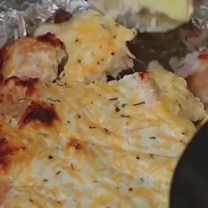 🐠 Рыба с картофелем в духовке.