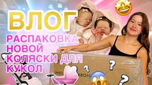 ВЛОГ РАСПАКОВКА И ПРОГУЛКА С РЕБОРНАМИ НА НОВОЙ КОЛЯСКЕ Cybex melio carbon 2026