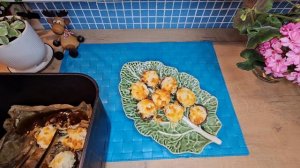 🔥шампиньоны с курицей в аэрогриле или духовке!👌