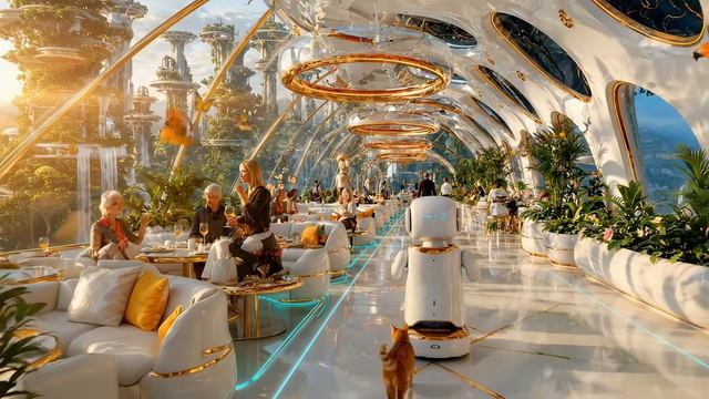Smart Eco City of the Future： 1 Hour Exploring Nature, Animals & AI Innovation in 2200 смотреть онлайн