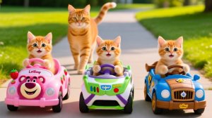 Мама-кошка подстригает шерсть на ферме и делает тигровую шапку для котят дома🐾🎩🐯