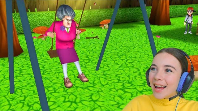 КАЧЕЛЬ для МИСС ТИ Злая Учительница Scary Teacher 3D смотреть онлайн