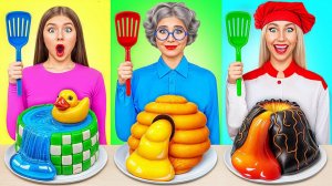 Кулинарный Челлендж# Я против Бабушки # Удивительные Кухонные Рецепты