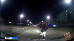 15-летний мотоциклист устроил погоню в Черемхово