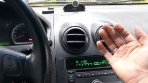 Ремонт заслонки рециркуляции воздуха в салоне Авео