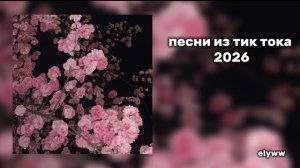 Плейлист популярных песен из тик тока 2026