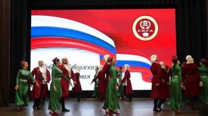 Творческий коллектив СКГА «Горные Вершины» с композицией «Лъапэрисэ»