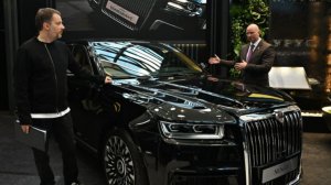 Автопремьера: на ПМЭФ представили новый седан «Senat-900»
