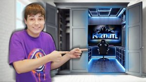 ЭДИК Нашел ТАЙНУЮ КОМНАТУ И Спрятался От Всех! #edikfuntube