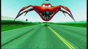 МАШИНКИ ТАЧКИ МОЛНИЯ МАКВИН Паук и Динозавр танцуют крутой танец 🚗🕺🦖