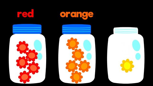 Color Sorting   Flowers   Simple learning video for toddler, kids, babies (teach colors)