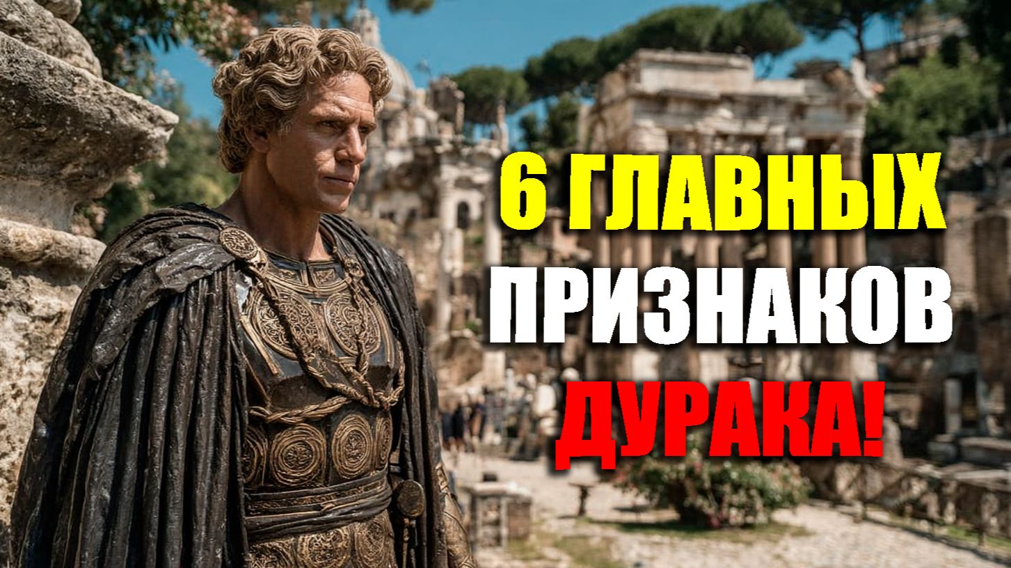 ЭТИ 6 ПРИЗНАКОВ ЕСТЬ У ГЛУПОГО ЧЕЛОВЕКА! | Стоицизм. смотреть онлайн