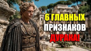 ЭТИ 6 ПРИЗНАКОВ ЕСТЬ У ГЛУПОГО ЧЕЛОВЕКА! | Стоицизм.