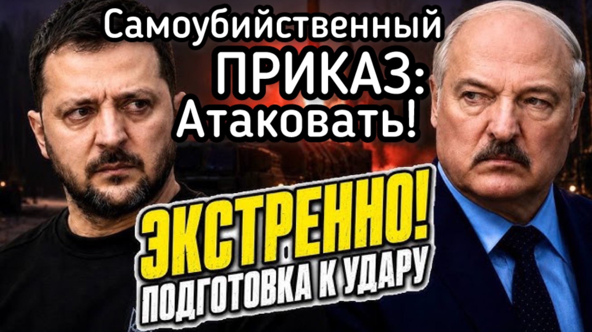 Зеленский атакует Белоруссию! Решение принято - самоубийственный удар СКОРО! смотреть онлайн