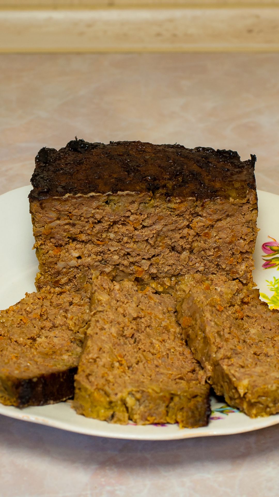 Запечённый паштет из куриной печени