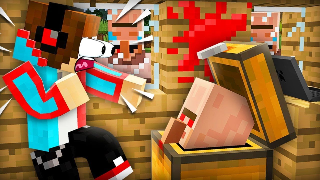 КАК ЖИТЕЛИ НАПУГАЛИ МЕНЯ В МАЙНКРАФТ Компот Minecraft - #Компот #Майнкрафт смотреть онлайн