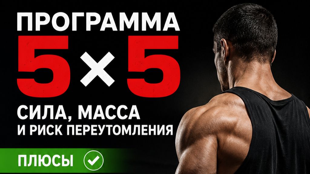 Программа 5×5 для набора мышечной массы #shorts