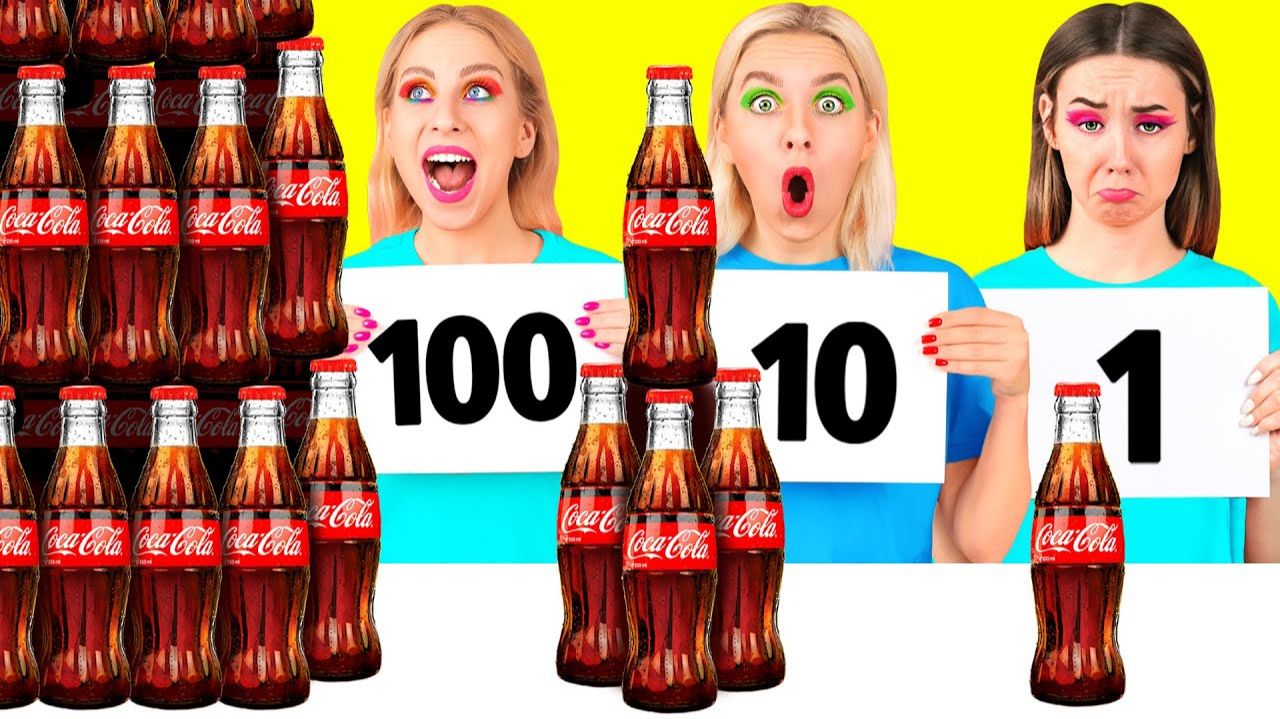 100 слоев еды Челлендж #11 от BooBoom Challenge смотреть онлайн