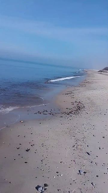 Побережье Балтийского моря. Зеленоградск.