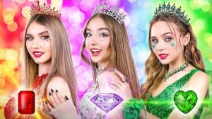 ДЕВУШКА ИЗУМРУД, РУБИН И БРИЛЛИАНТ! 🔮 Злые духи ЗАХВАТИЛИ наше солнце и тут начался... 💎💥