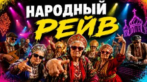 Народный рейв. AVI & SUNO AI. #ai #нейроклип #нейромузыка #фолкрейв