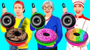 Кулинарный Челлендж# Я против Бабушки # Кухонные гаджеты и Лайфхаки для родителей от TeenTeam