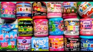 АСМР РАСПАКОВКА чудесных Сюрприз Боксов со сквишами и антистрессами игрушками 🥰 АСМРзвуки 👀