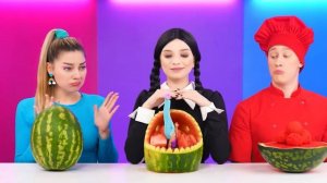 Бедная vs Богатая vs Ультра Богатая еда Челлендж _ Потрясающие Кухонные Лайфхаки TeenDO Challenge